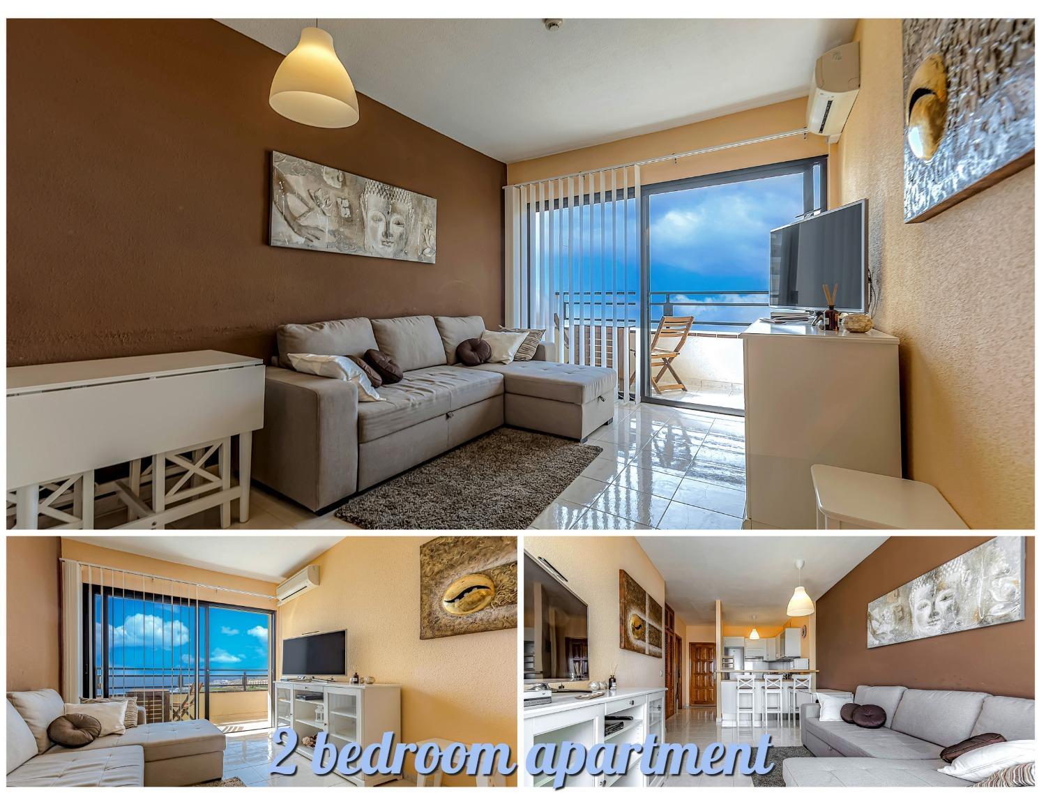 Panoramic Apartments In Club Paraiso Ocean View Адехе Екстериор снимка