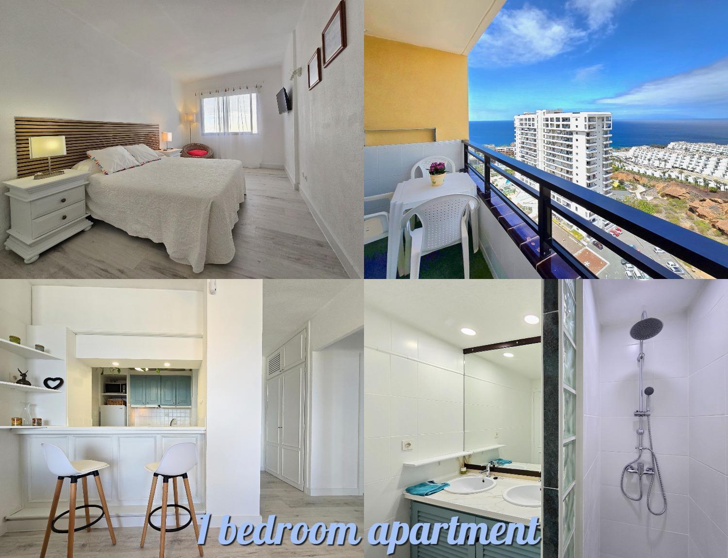 Panoramic Apartments In Club Paraiso Ocean View Адехе Екстериор снимка