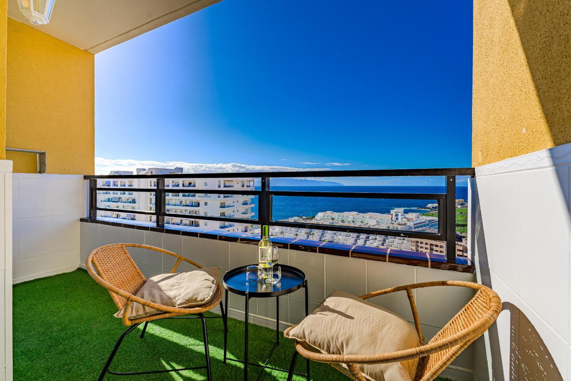 Panoramic Apartments In Club Paraiso Ocean View Адехе Екстериор снимка